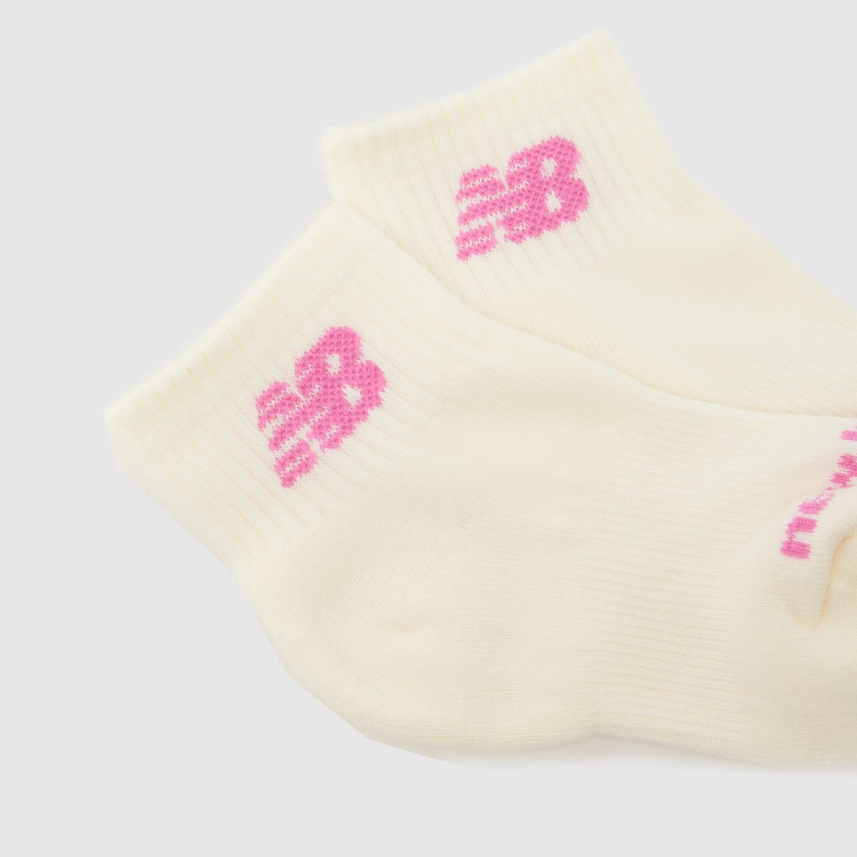 Schuh New Balance Kids Ankle Knit Logo Socks 3PK In Multi