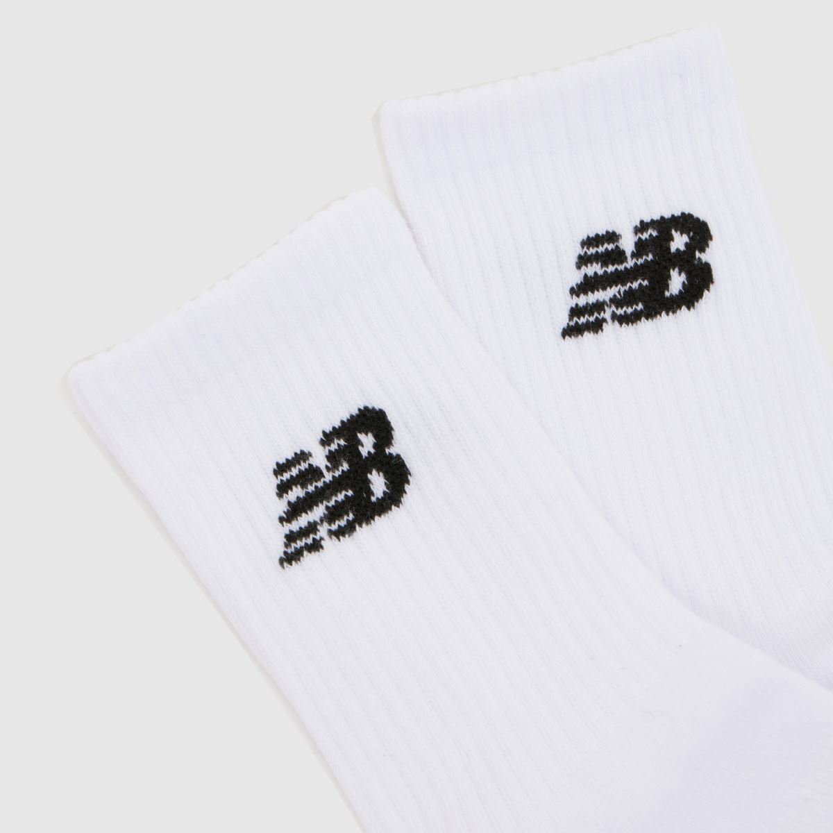 Schuh New Balance Kids Crew Socks 3 Pack In White Multi