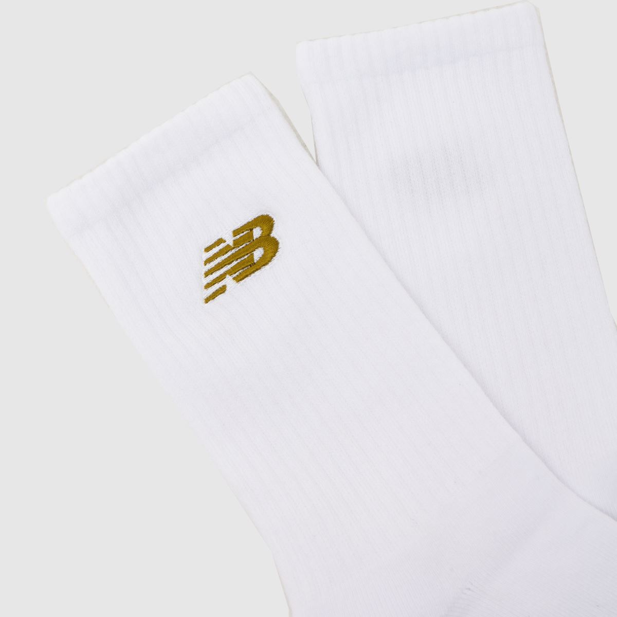 Schuh New Balance Kids Mid Calf Socks 6PK In White Multi