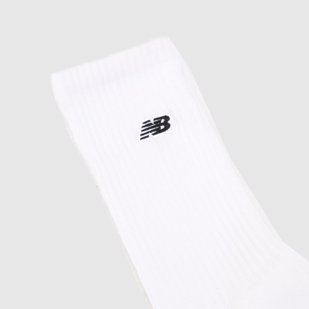 Schuh New Balance Patch Logo Crew Socks 3 Pack In White
