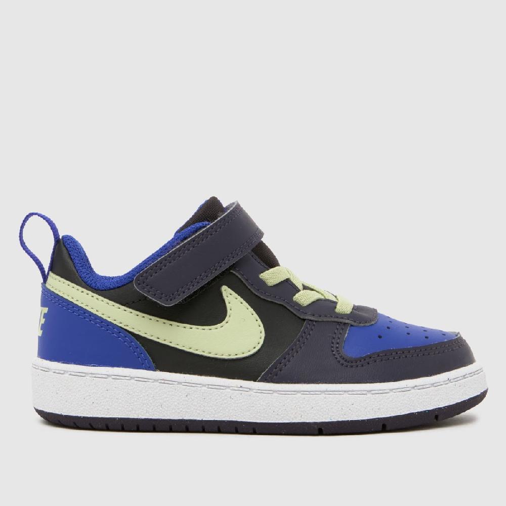 schuh Nike Court Borough Low Boys Toddler in Black Multi
