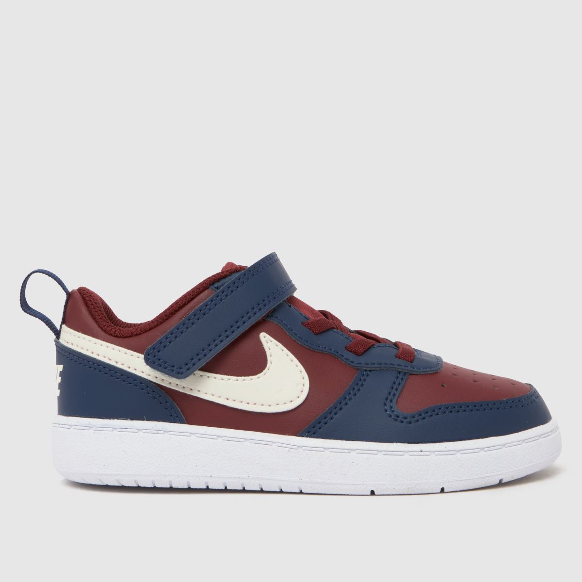 schuh Nike Court Borough Low Boys Toddler in Burgundy