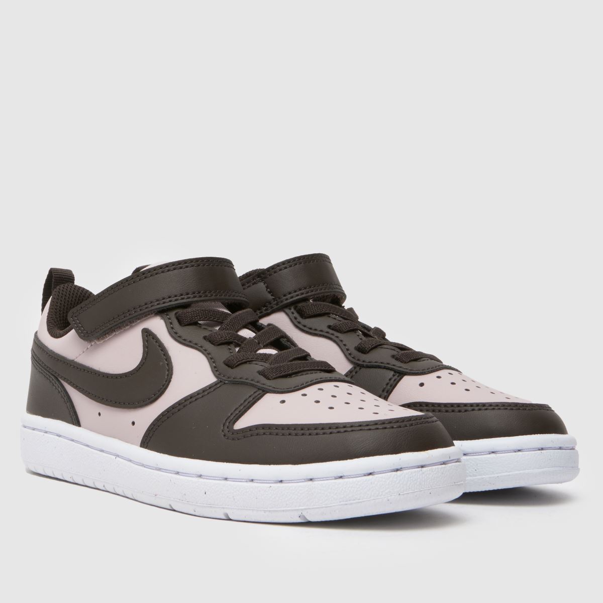 Schuh Nike Court Borough Low Girls Junior In Brown Multi