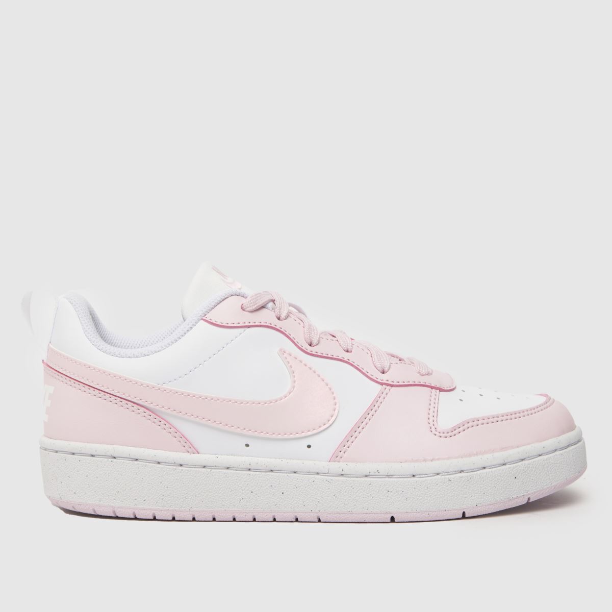 schuh Nike Court Borough Low Recraft Girls Youth in White & Pink