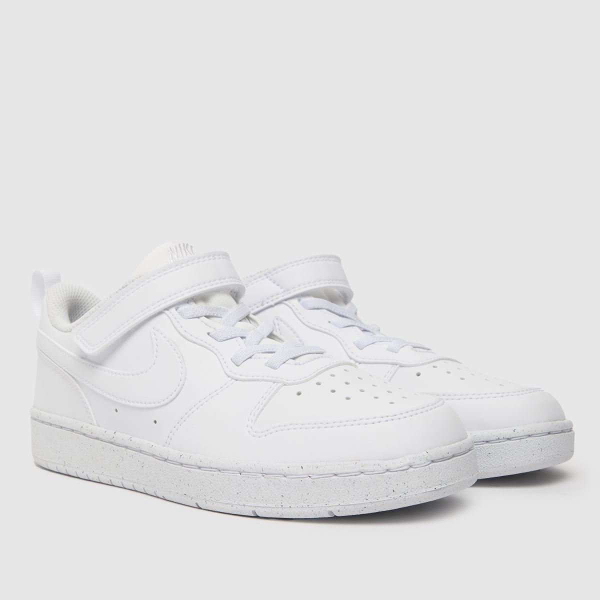 Schuh Nike Court Borough Low Recraft Junior In White