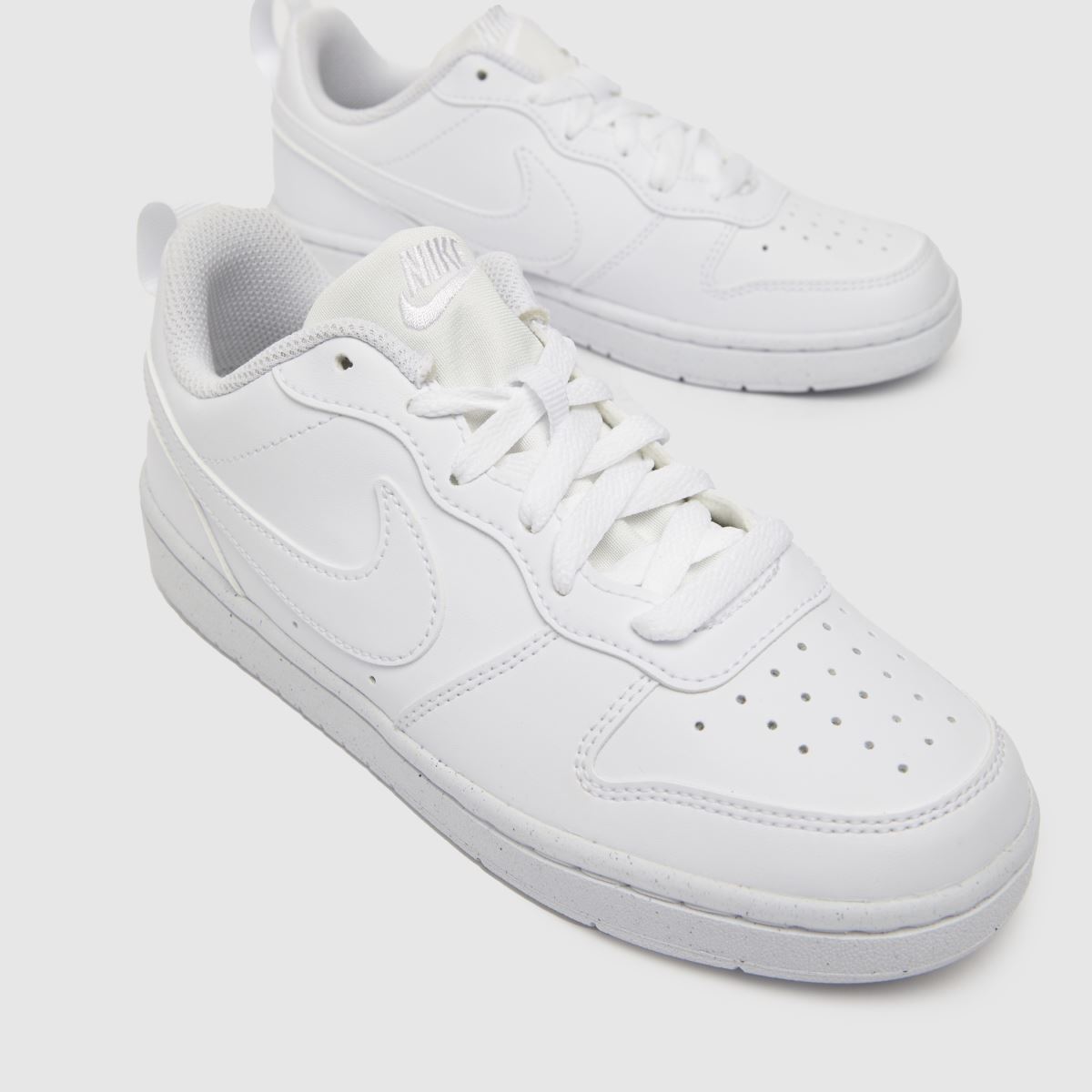 Schuh Nike Court Borough Low Recraft Youth In White