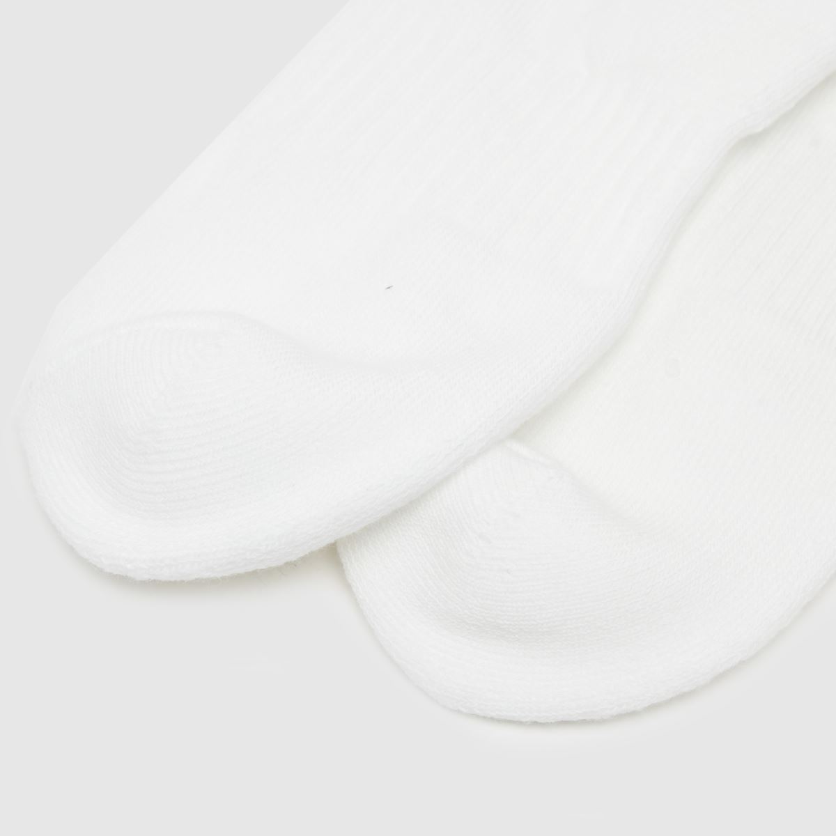 Schuh Nike Everyday Ankle Socks 3 Pack In White & Black