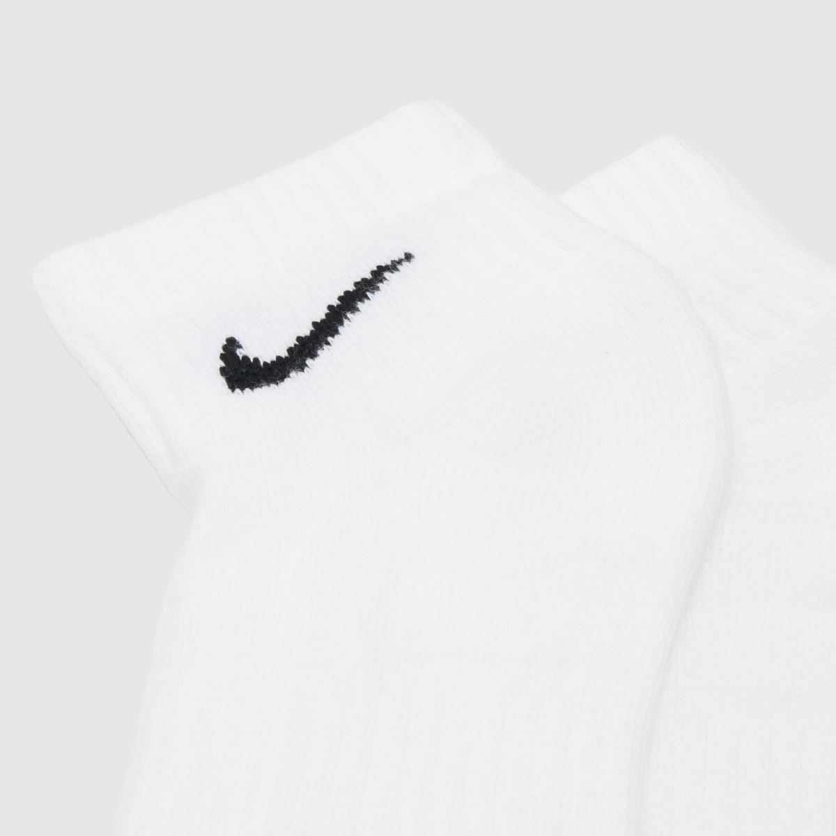 Schuh Nike Everyday Ankle Socks 6 Pack In White & Black
