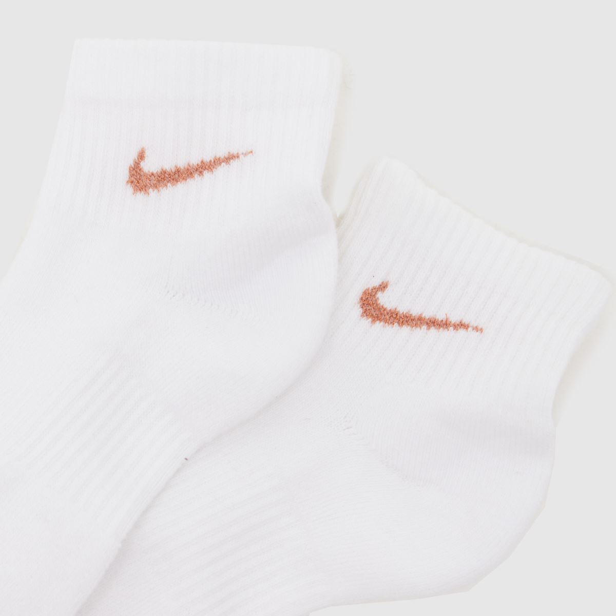 Schuh Nike Kids Everyday Ankle Socks 6 PK In White Multi