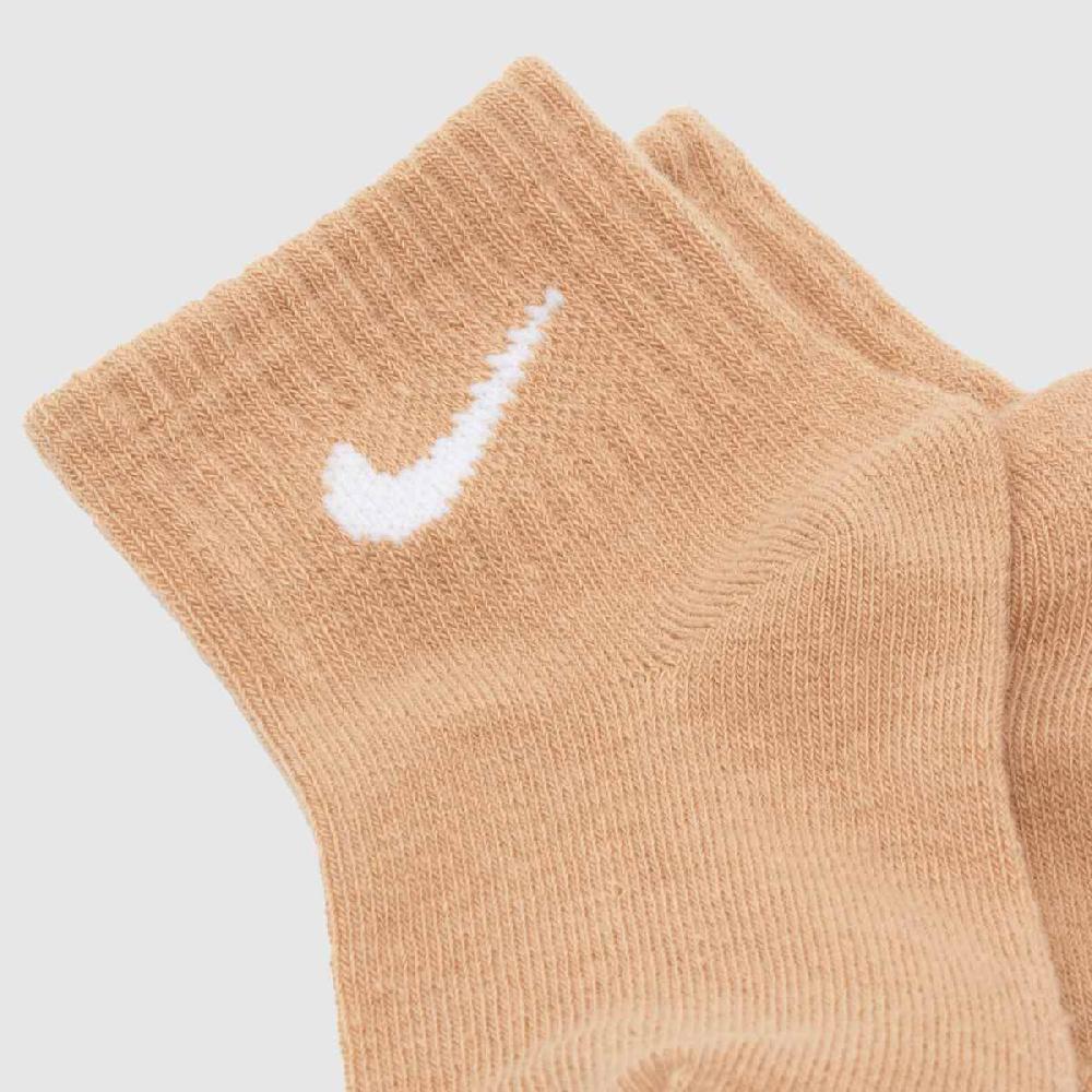 Schuh Nike Kids Infant Ankle Socks 6 Pack In Beige Multi