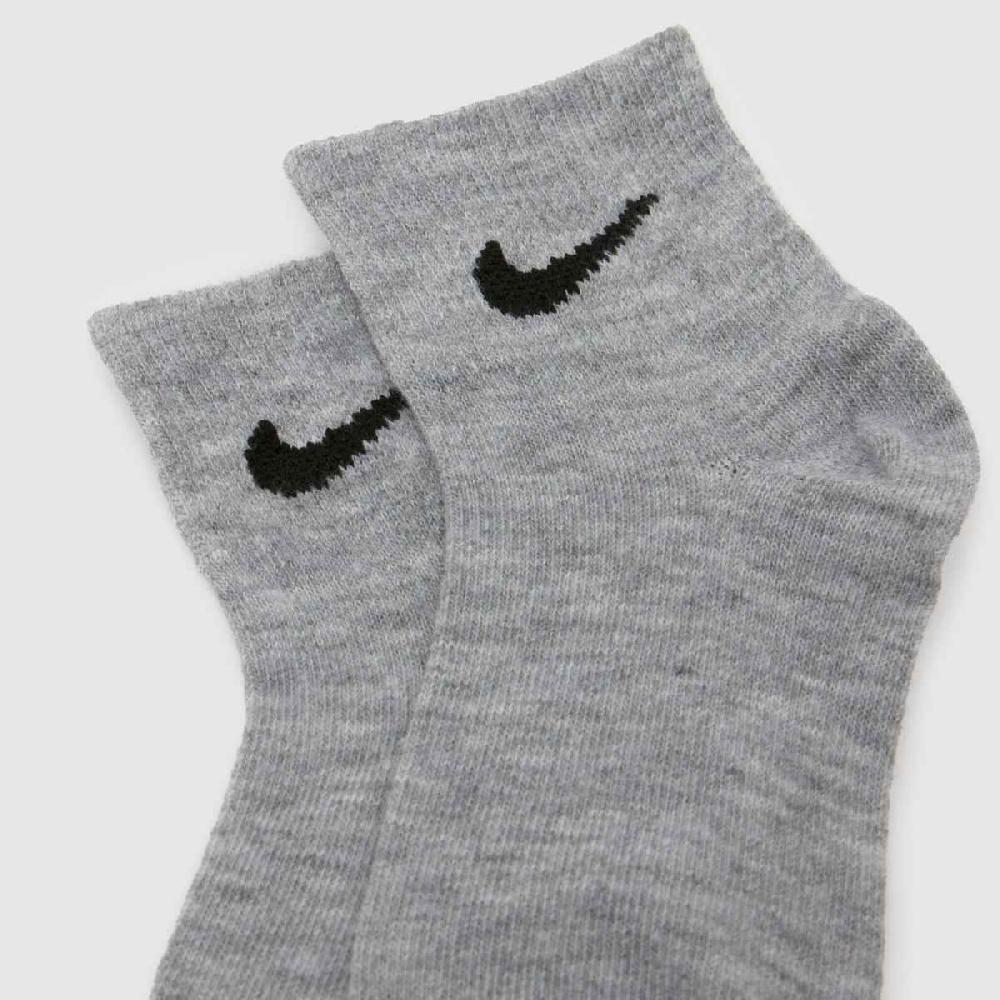 Schuh Nike Kids Quarter Socks 6 Pack In Black & White