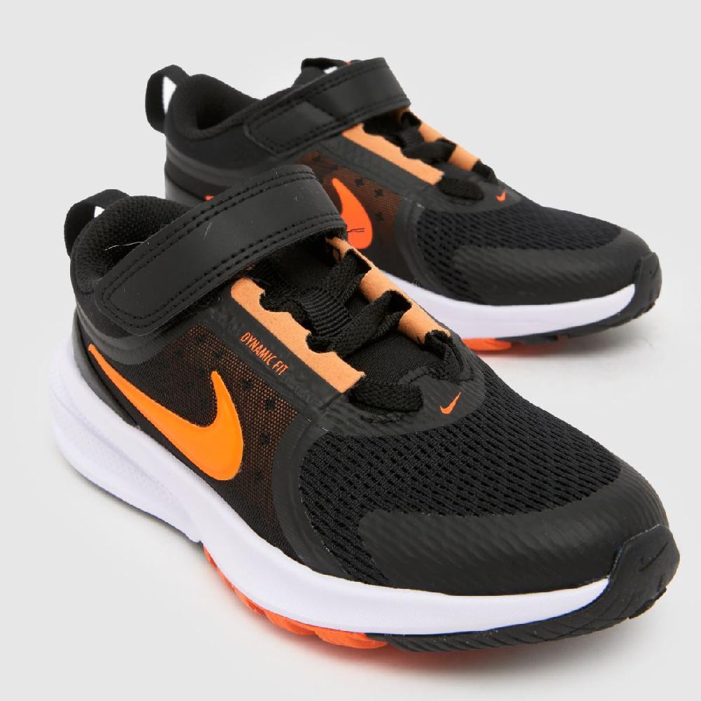 Schuh Nike Star Runner 5 Boys Junior In Black & Orange