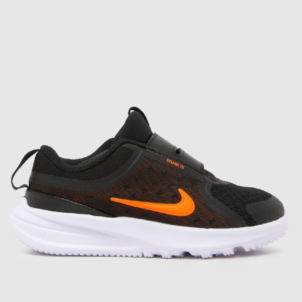 schuh Nike Star Runner 5 Boys Toddler in Black & Orange