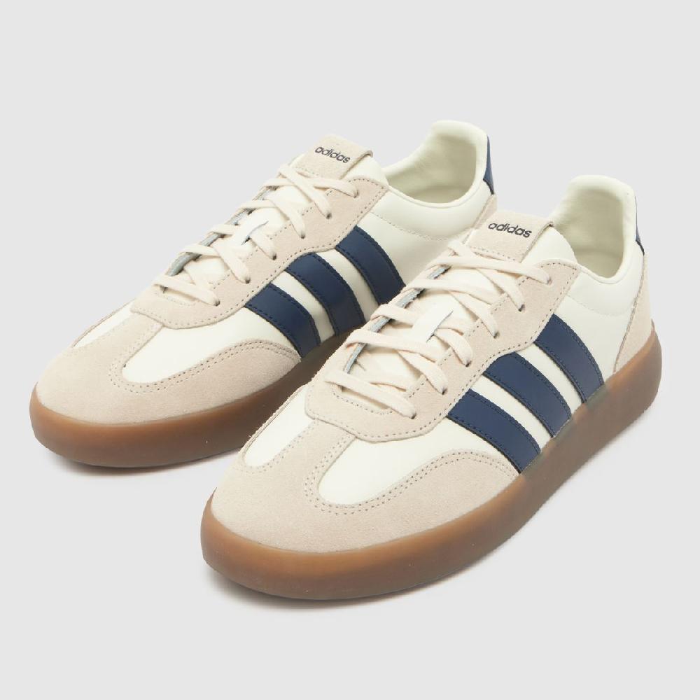 Schuh Adidas Barreda Decode Lux In White & Navy