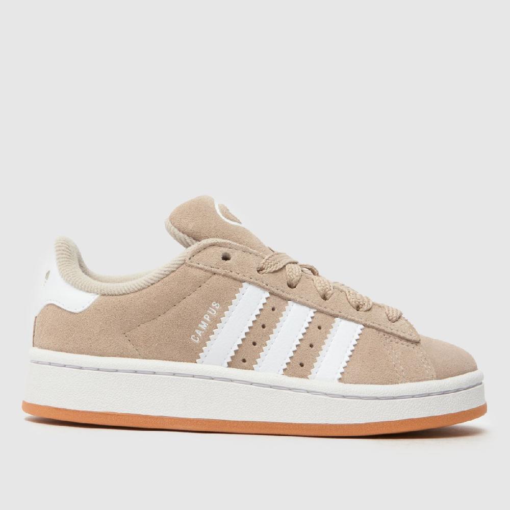 schuh adidas Campus 00s Junior in White & Beige