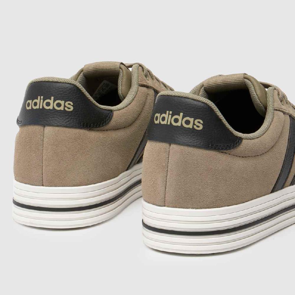 Schuh Adidas Daily 4.0 In Black & Green