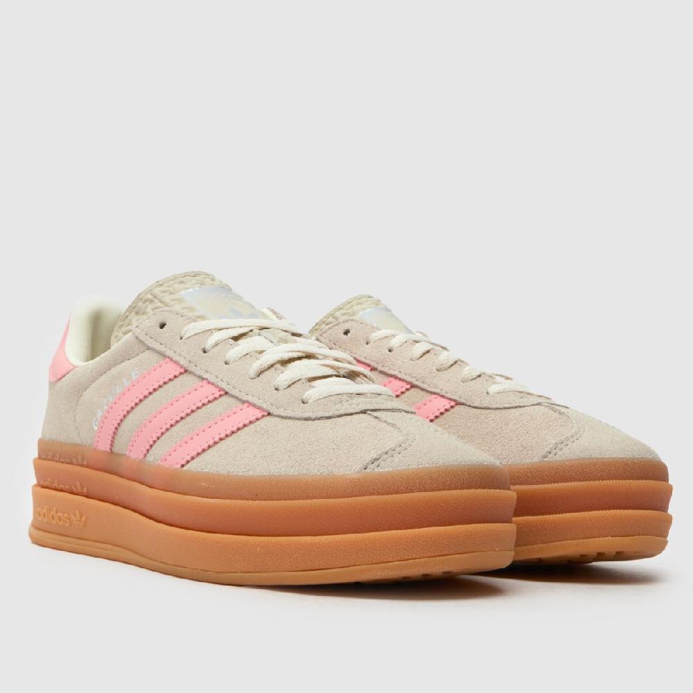 Schuh Adidas Gazelle Bold Girls Youth In Beige