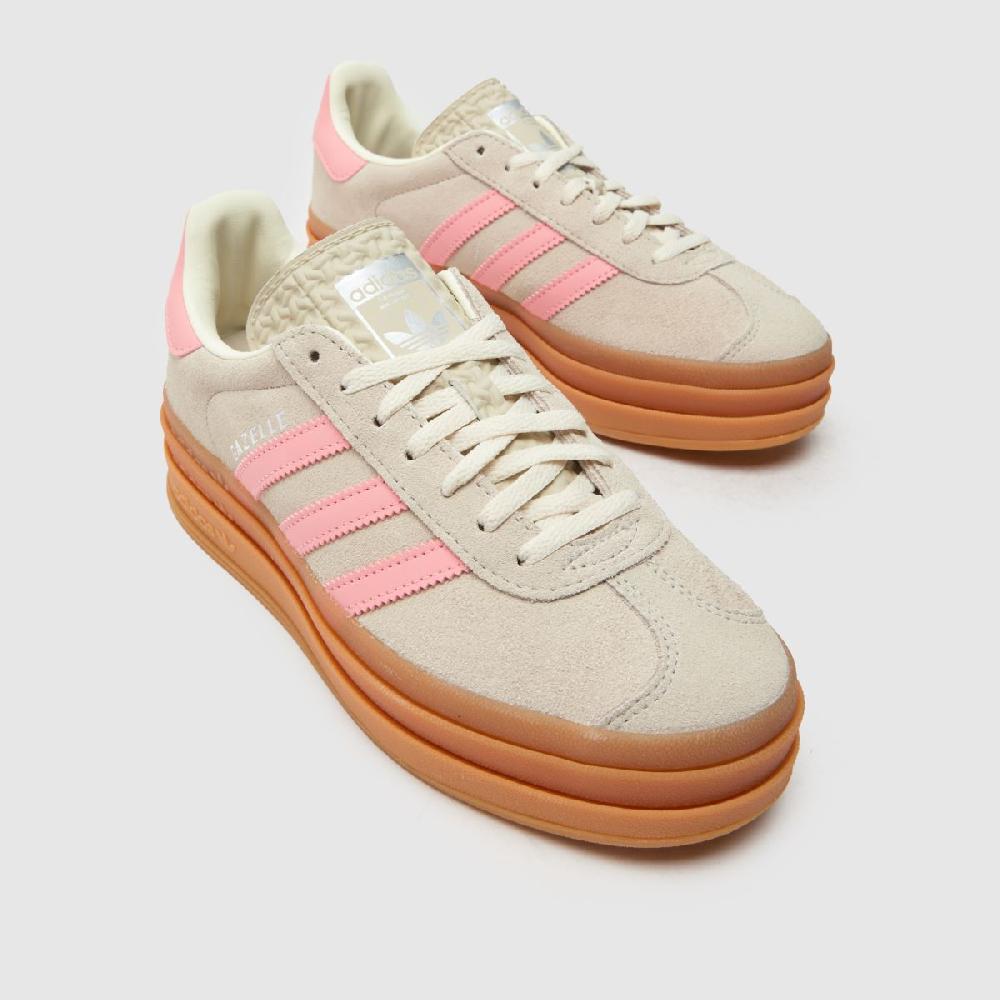 Schuh Adidas Gazelle Bold Girls Youth In Beige