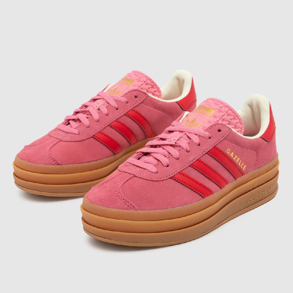 Schuh Adidas Gazelle Bold Girls Youth In Pink