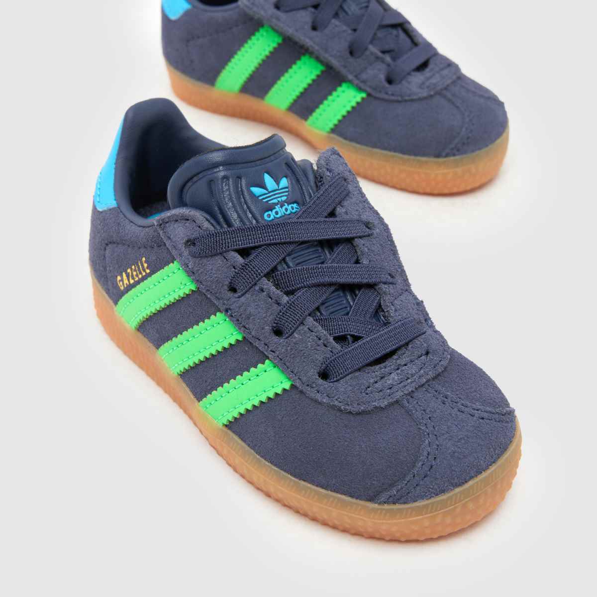 Schuh Adidas Gazelle Boys Toddler In Navy & Green
