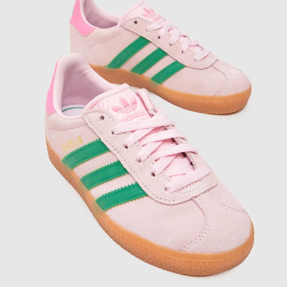 Schuh Adidas Gazelle Girls Junior In Pale Pink