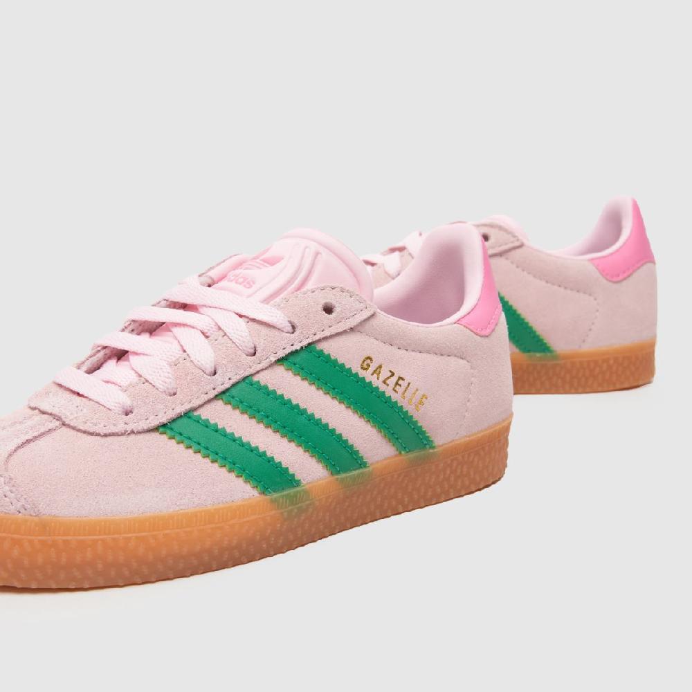 Schuh Adidas Gazelle Girls Junior In Pale Pink