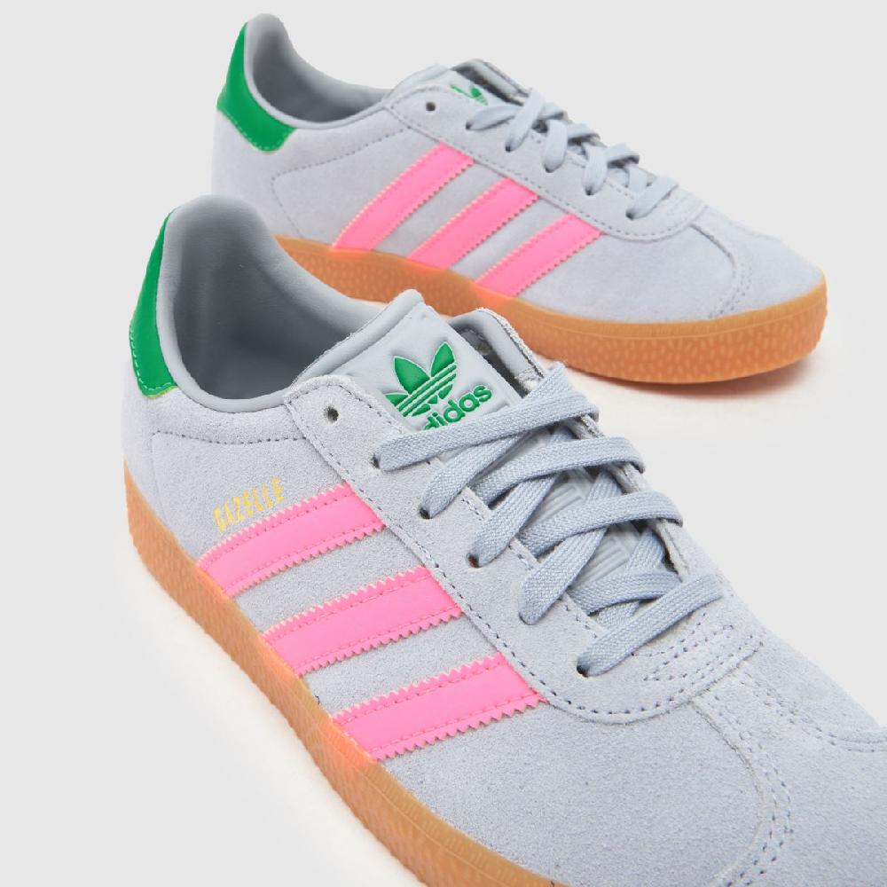 Schuh Adidas Gazelle Girls Junior In Silver