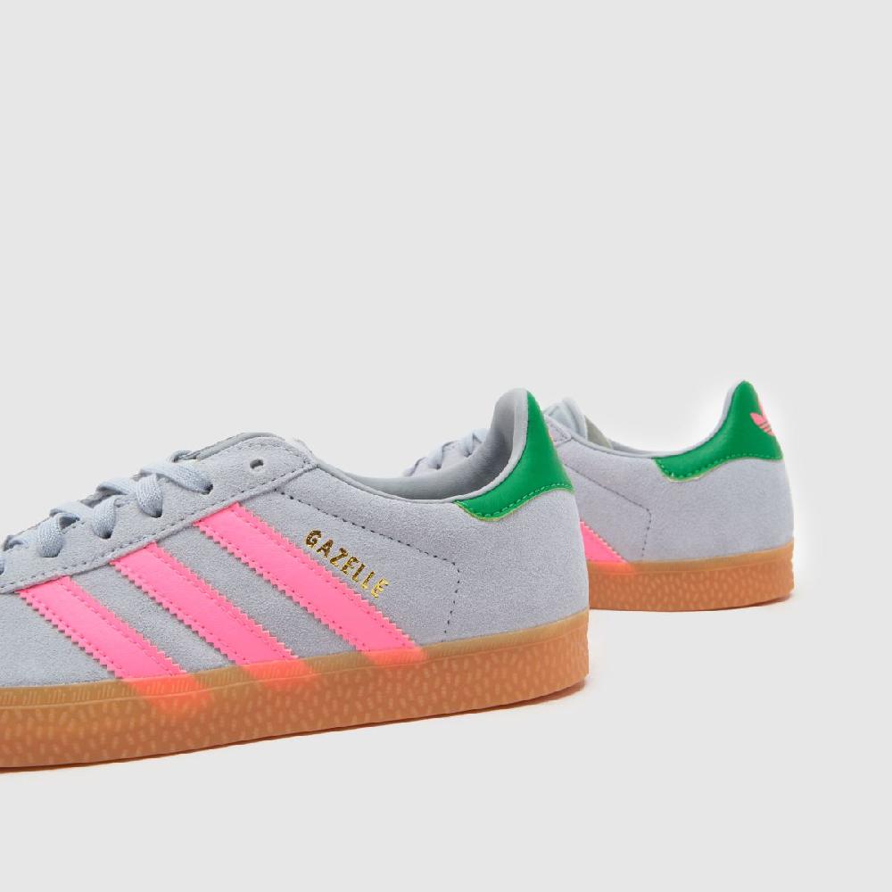 Schuh Adidas Gazelle Girls Junior In Silver