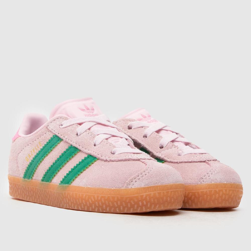 Schuh Adidas Gazelle Girls Toddler In Pale Pink