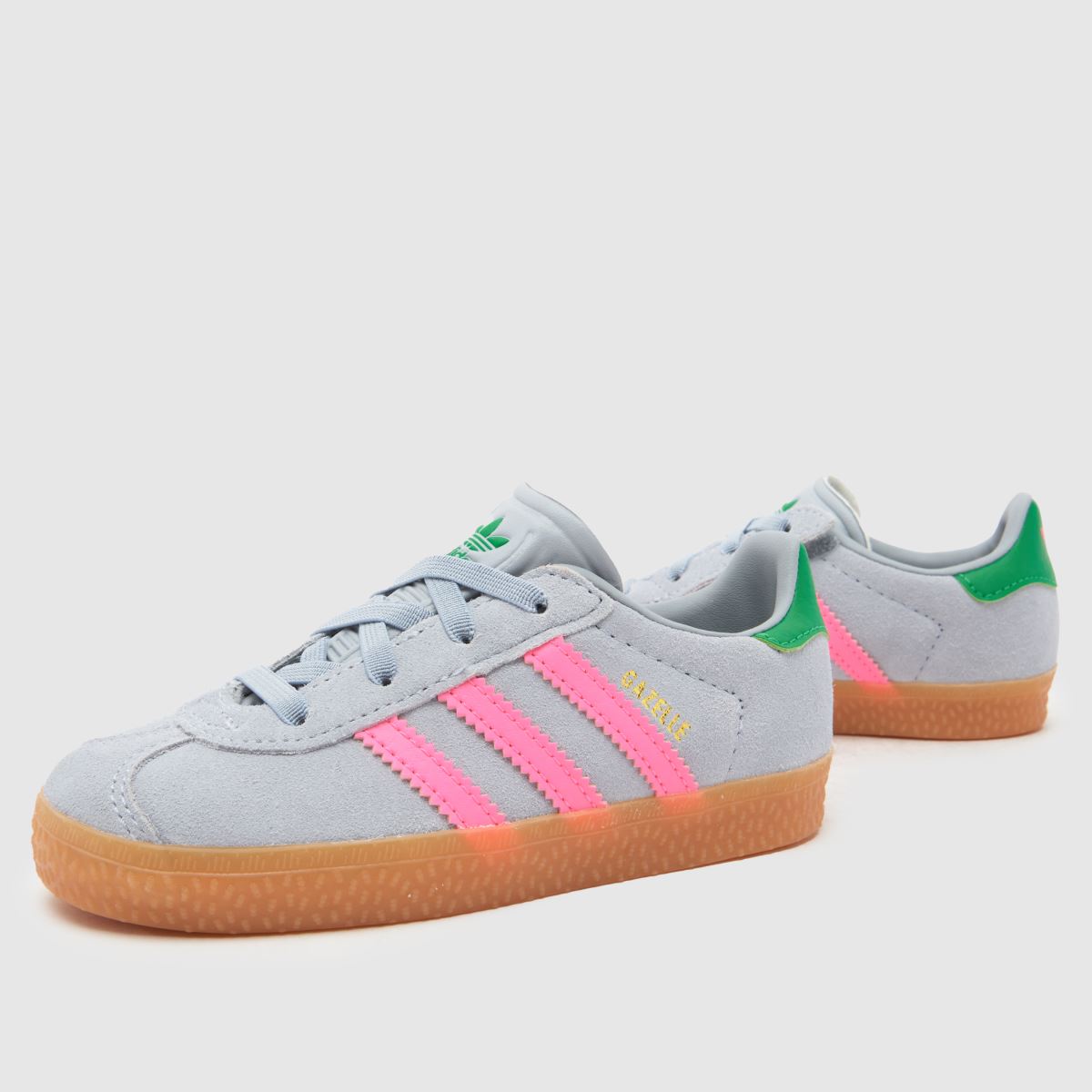 Schuh Adidas Gazelle Girls Toddler In Silver