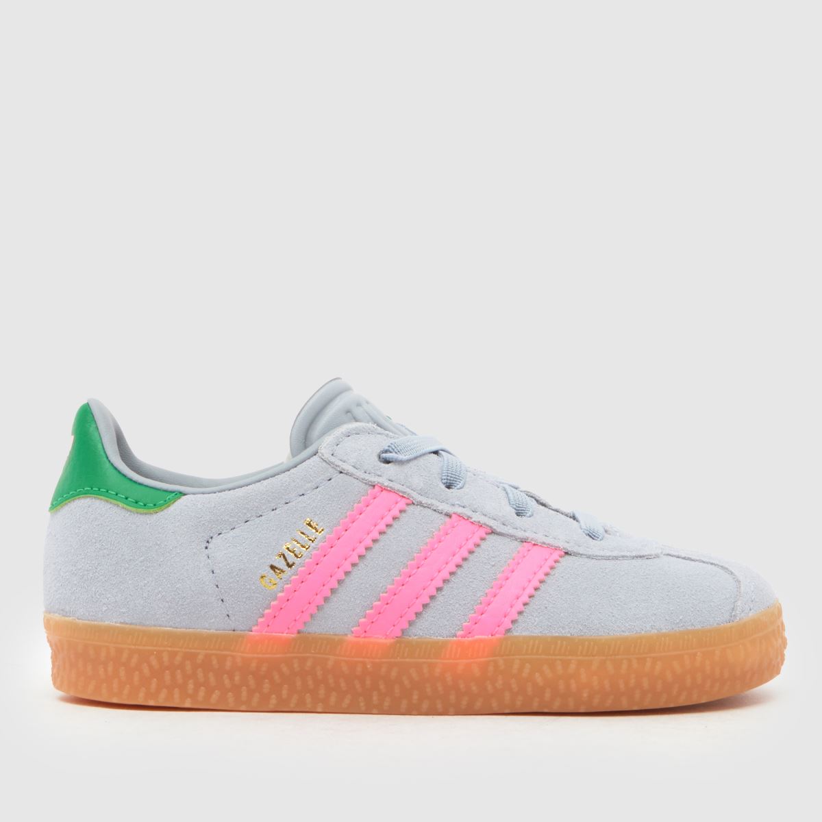 schuh adidas Gazelle Girls Toddler in Silver