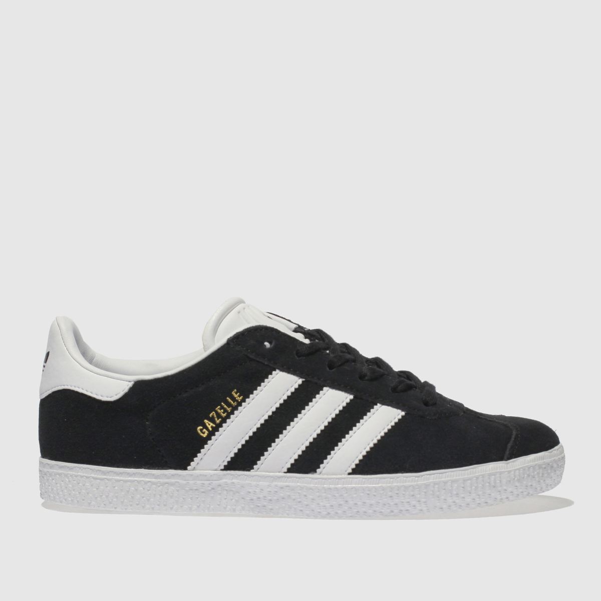 schuh adidas Gazelle Youth in Black & White