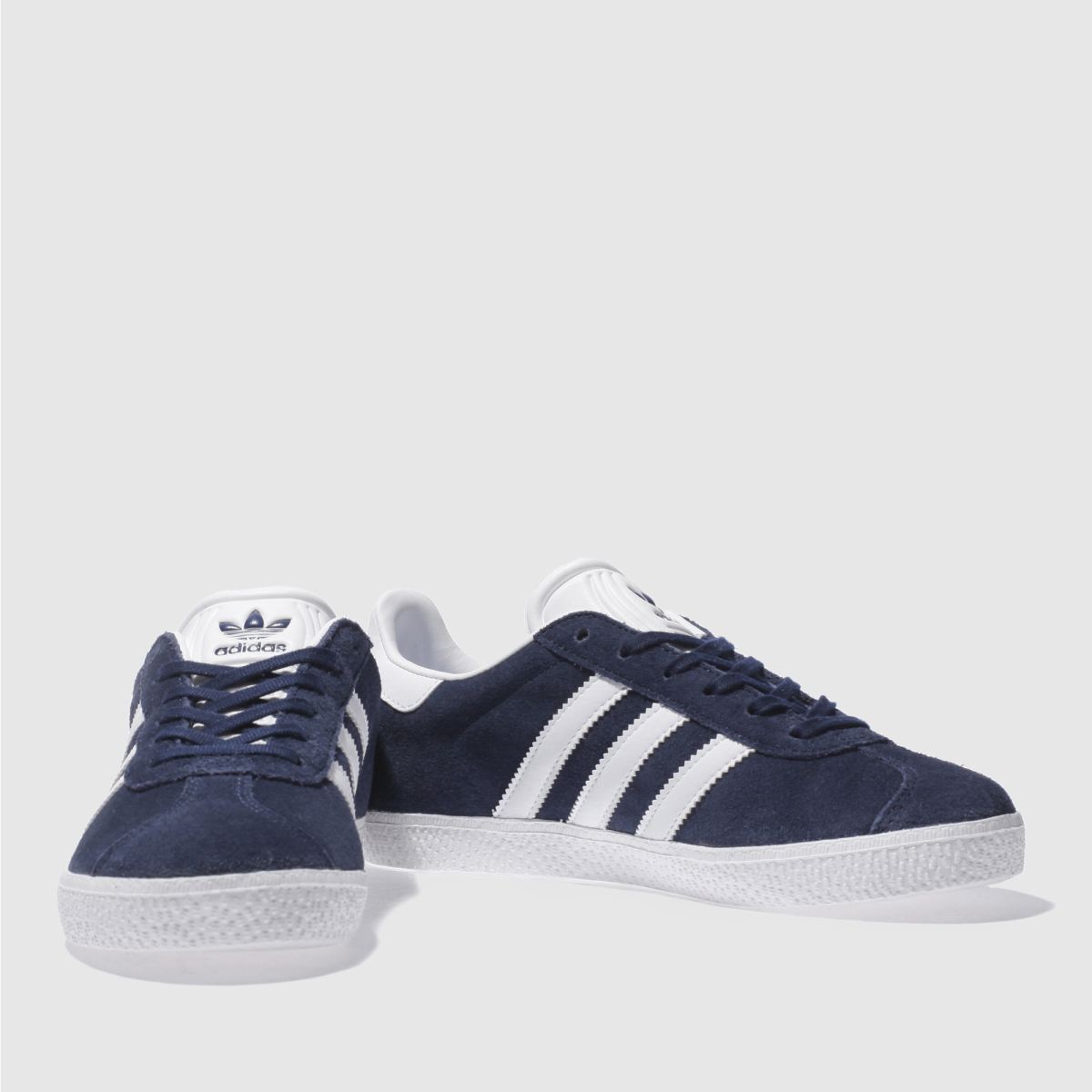 Schuh Adidas Gazelle Youth In Navy & White
