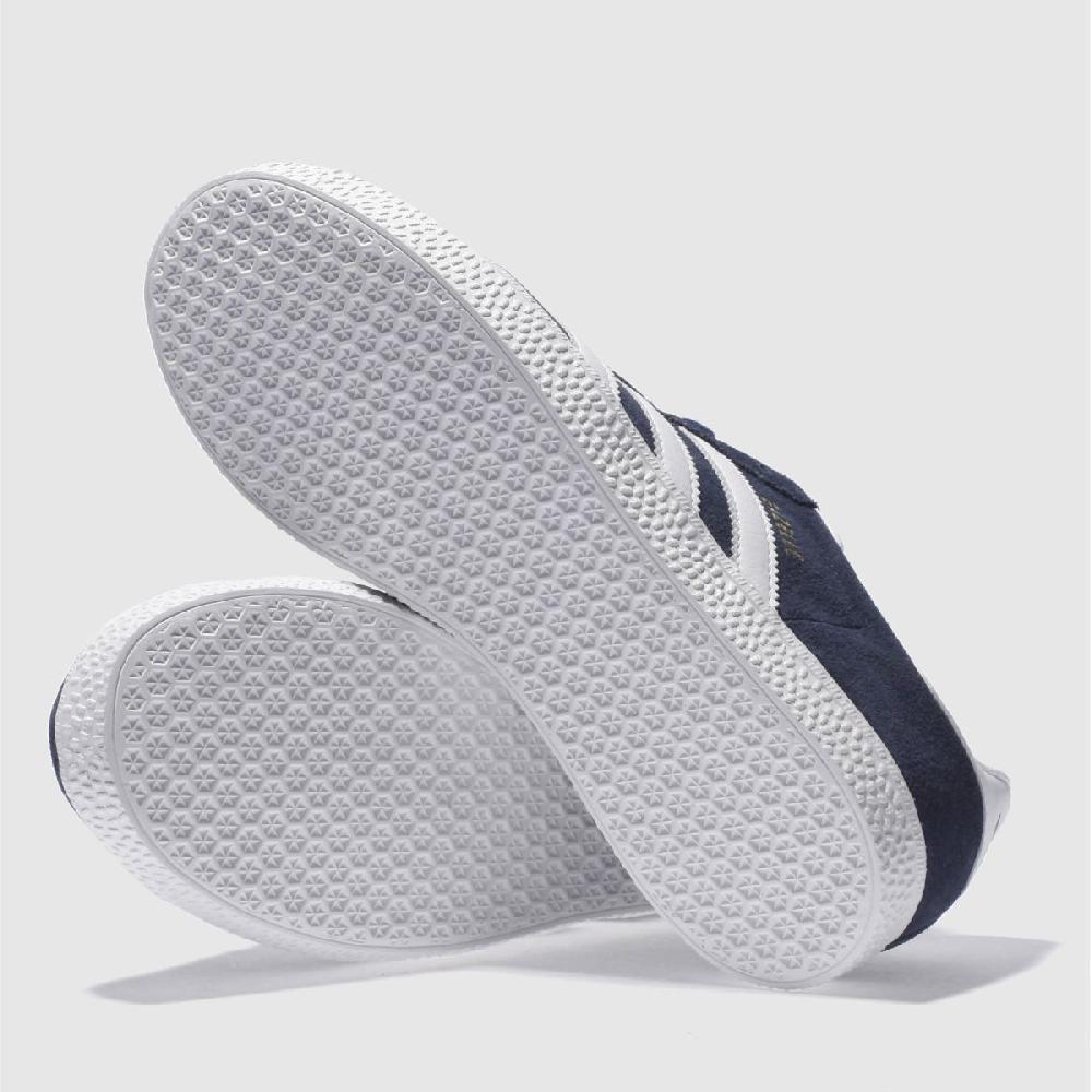 Schuh Adidas Gazelle Youth In Navy & White