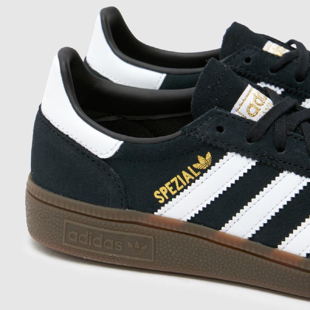 Schuh Adidas Handball Spezial Youth In Black & White