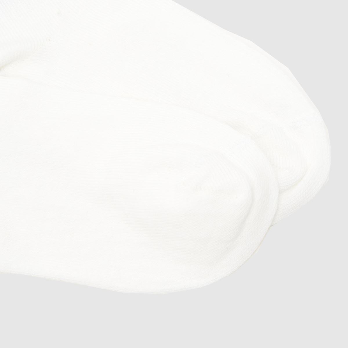 Schuh Adidas Kids Crew Sock 6 Pack In White & Black