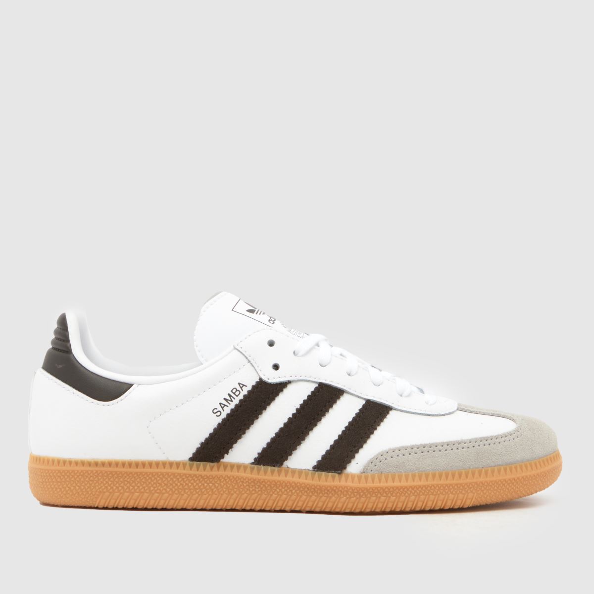 schuh adidas Samba OG Youth in White & Brown