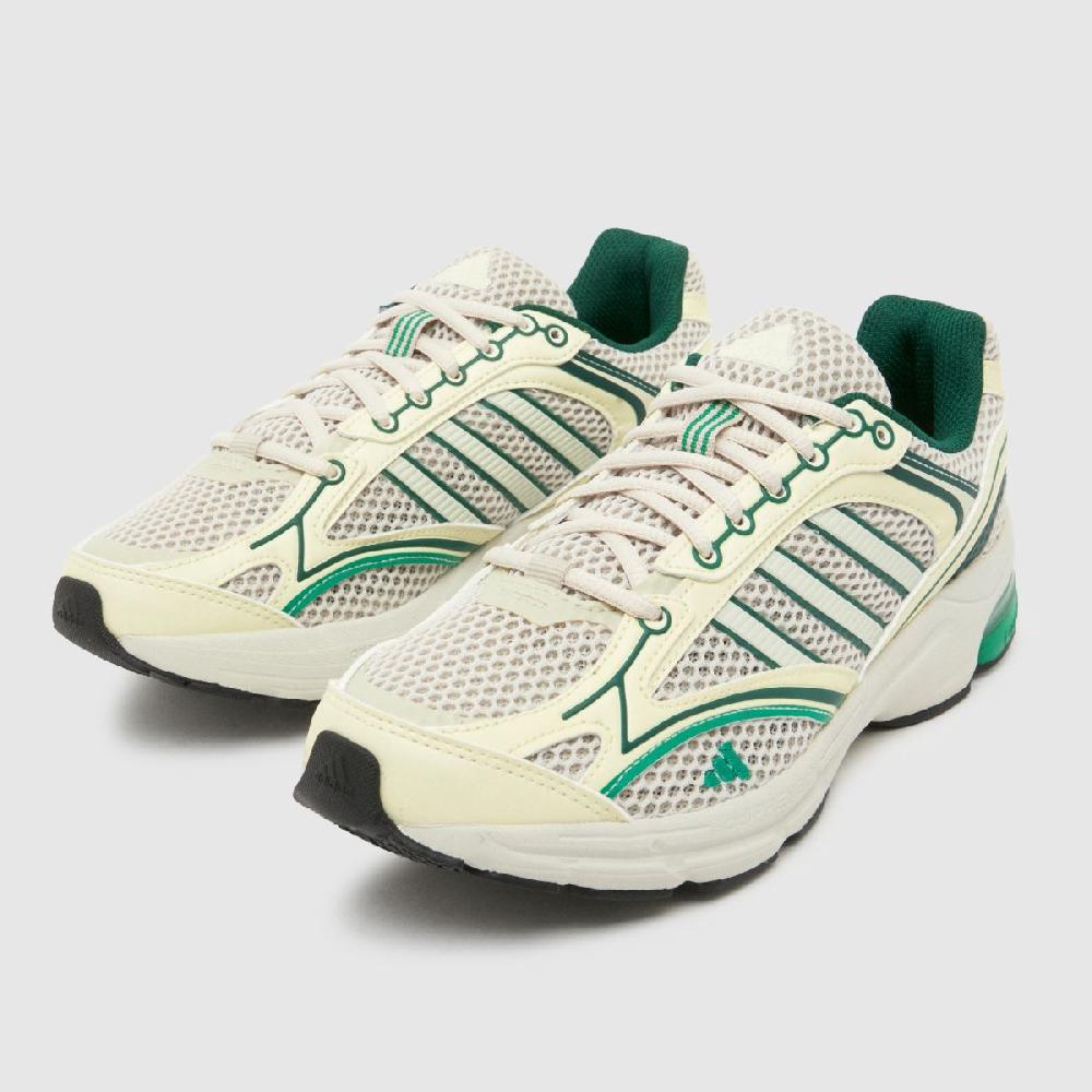 Schuh Adidas Spiritain 2000 In White & Green