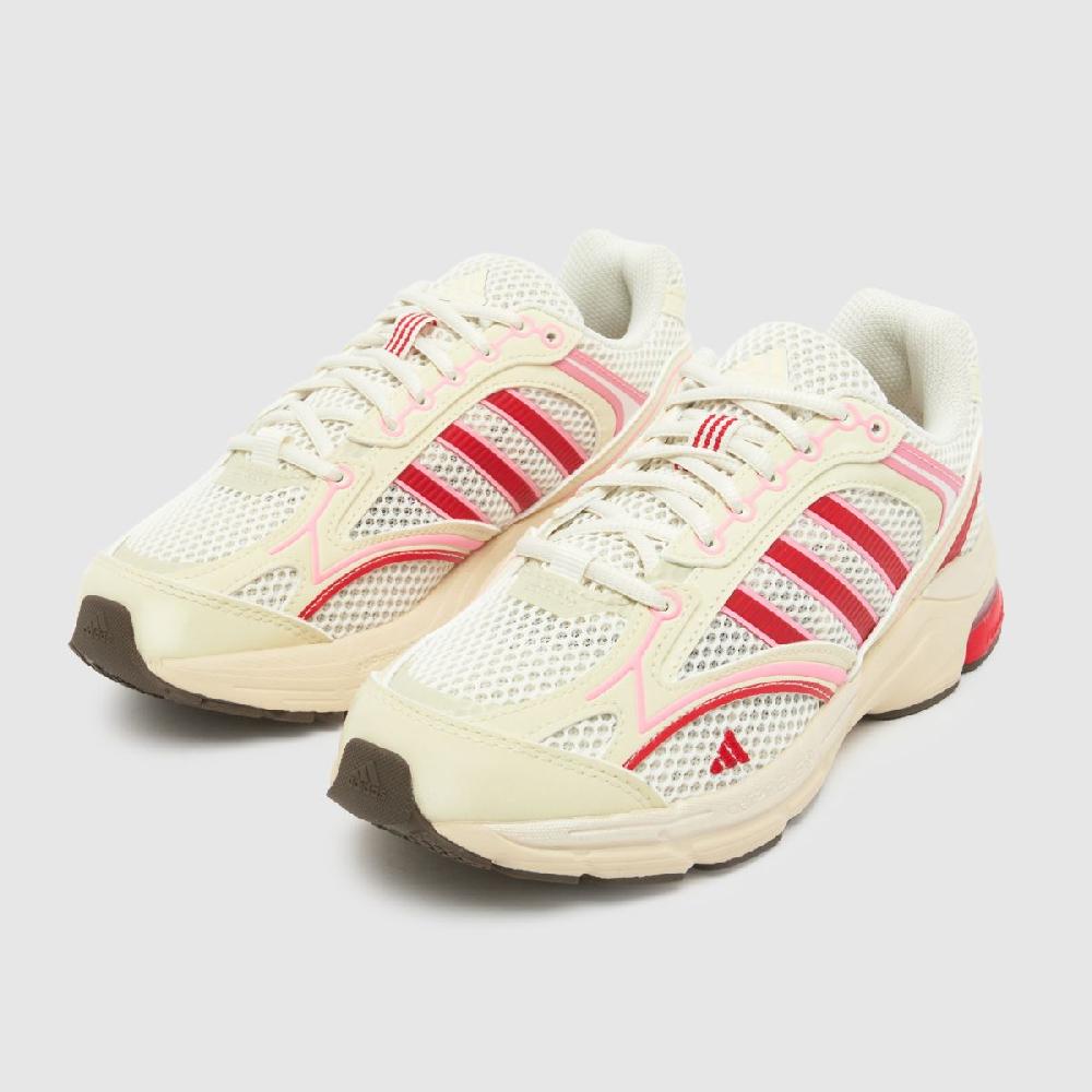 Schuh Adidas Spiritain 2000 In White & Red
