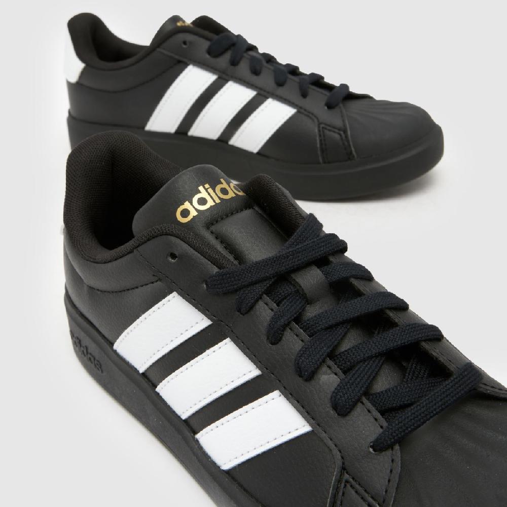 Schuh Adidas Streettalk In Black & White