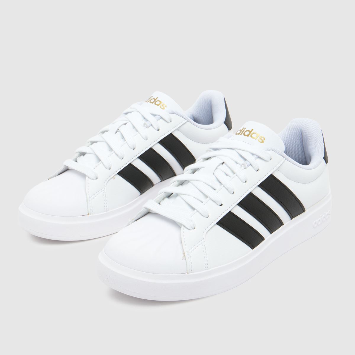 Schuh Adidas Streettalk In White & Black
