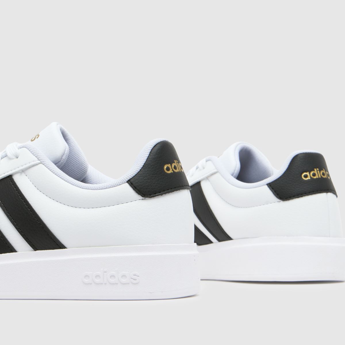 Schuh Adidas Streettalk In White & Black