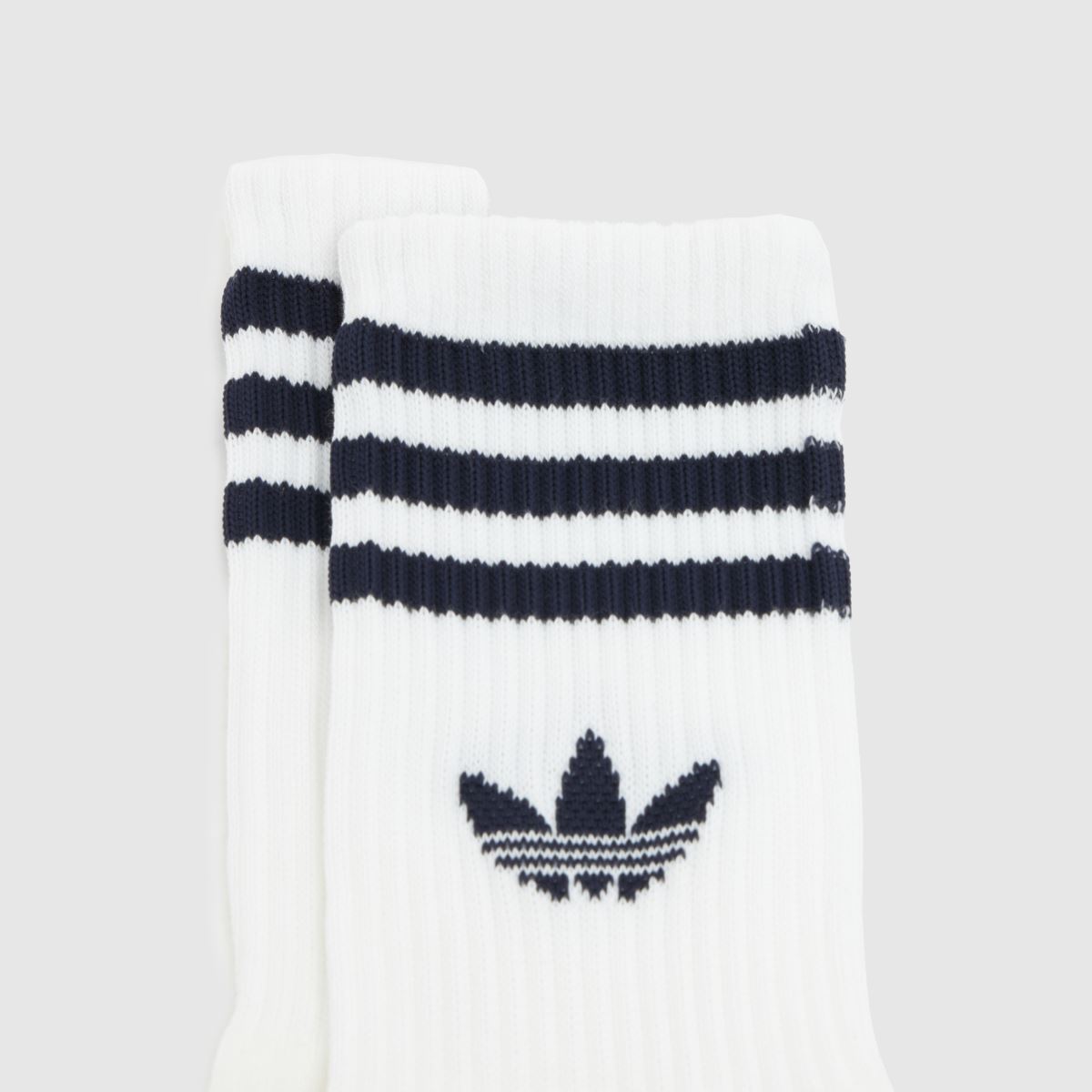 Schuh Adidas Stripe Crew Sock 3PK In Blue Multi