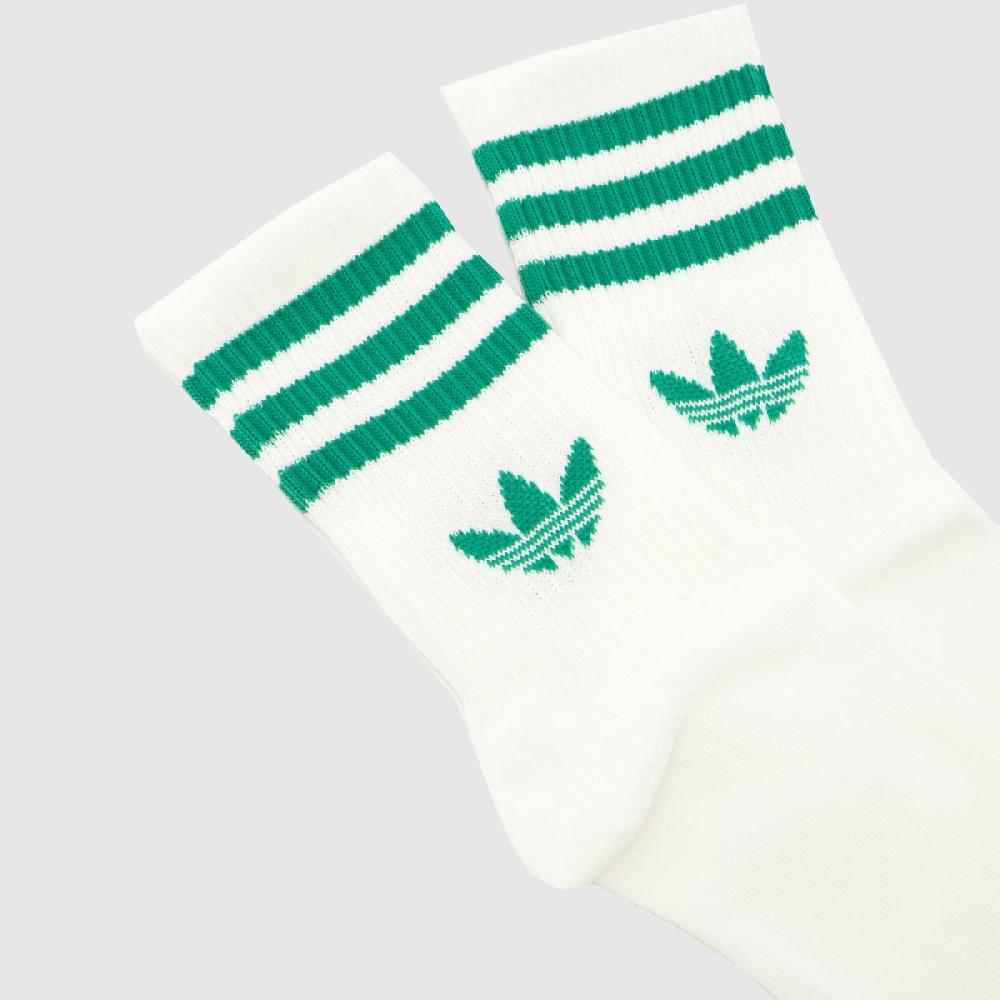 Schuh Adidas Stripe Crew Socks 3 Pack In Multi