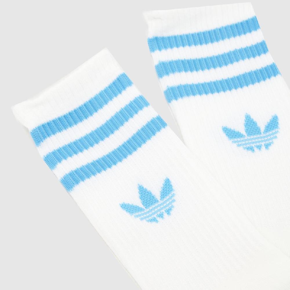 Schuh Adidas Stripe Crew Socks 3PK In Navy Multi