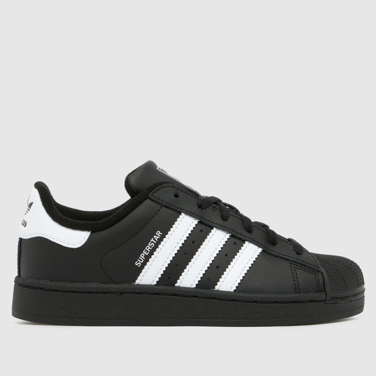 schuh adidas Superstar II Junior in Black & White