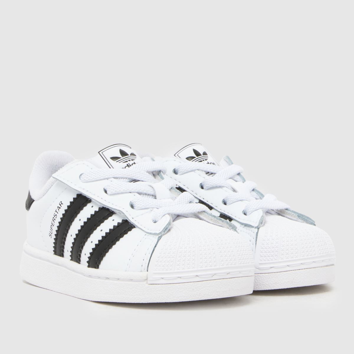Schuh Adidas Superstar II Toddler In White