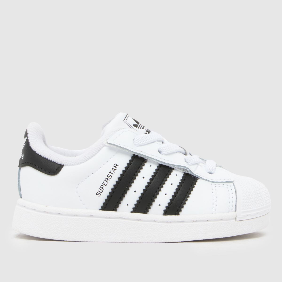 schuh adidas Superstar II Toddler in White