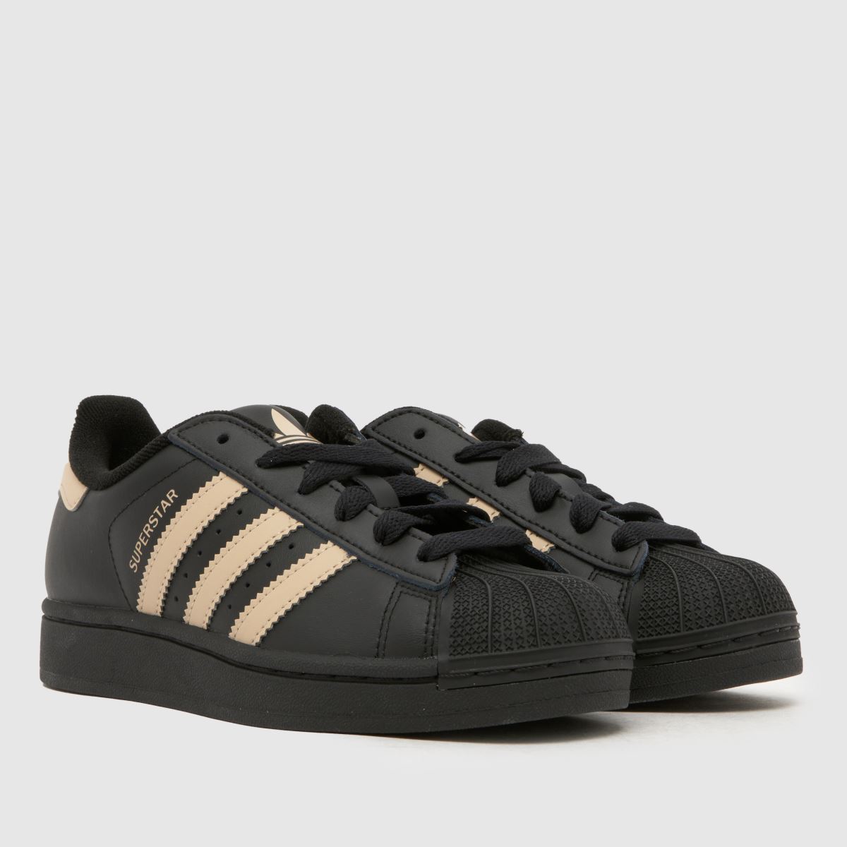 Schuh Adidas Superstar II Youth In Black Multi