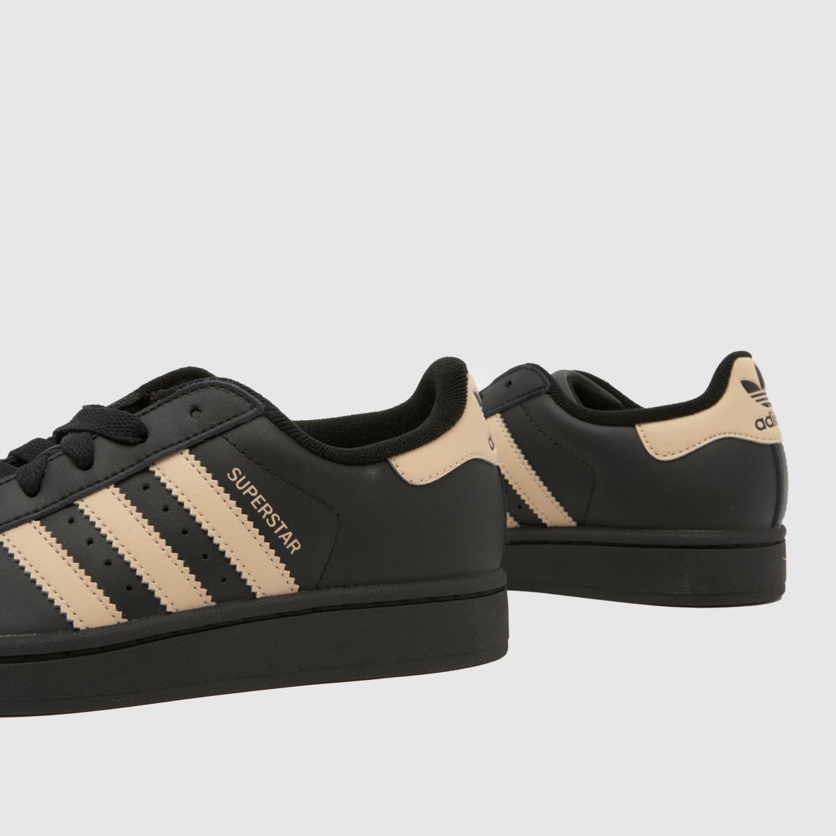 Schuh Adidas Superstar II Youth In Black Multi